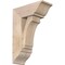 Ekena Millwork Imperial Traditional Smooth Bracket w/ Offset Brace, Douglas Fir, 7 1/2"W x 18"D x 26"H BKT0806X18X26IMP01SDF - alternate 1